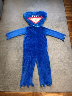 Poppy Playtime Huggy Wuggy Monster Halloween Dress Up Costume Youth